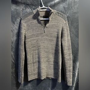 Women’s Zip Up Calvin Klein Sweater Size Medium